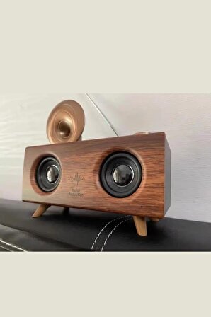 Gramafon Radyo Nostaljik Radyo Müzik Speaker Bluetooth Hoparlör Yüksek Ses Kalitesi