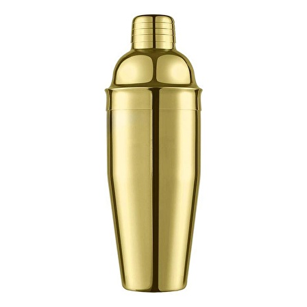 Komple Çelik Gold 700 ml Shaker Kokteyl Hazırlama Kabı Bardağı cin343sr