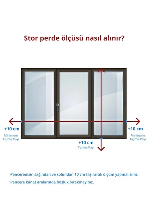 Lazer Kesim Mat Stor Perde Beyaz PLZ-121001
