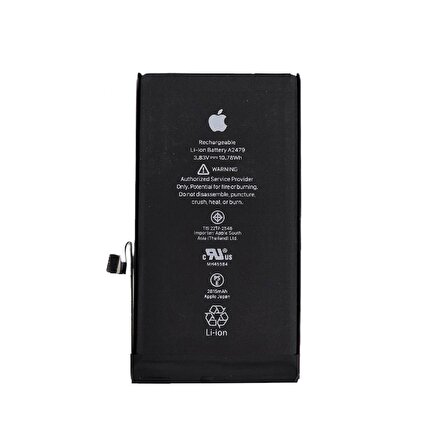  Apple iPhone 12 Pro Max ile Uyumlu İthal Pil