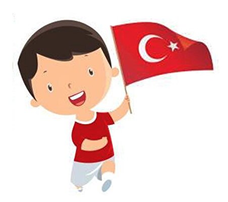 Çıtalı Türk Bayrağı 50'li Büyük Boy