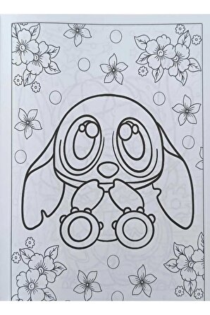 Boyama Kitabı Stickerlı Lilo Ve Stitch Boyanacak Sayfa Sayısı 16