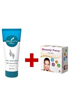 Beauty Collection Face Akne Karşıtı Gece-Gündüz Akne Krem & Akne Sabunu 90-50 ml 