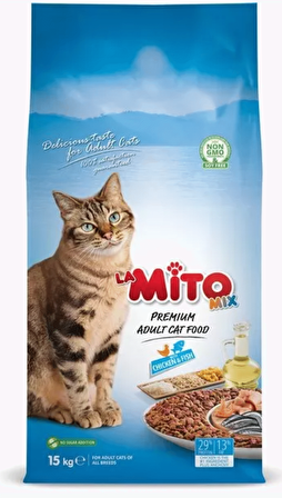 Mito Mix Yetişkin Kedi Maması 15 Kg