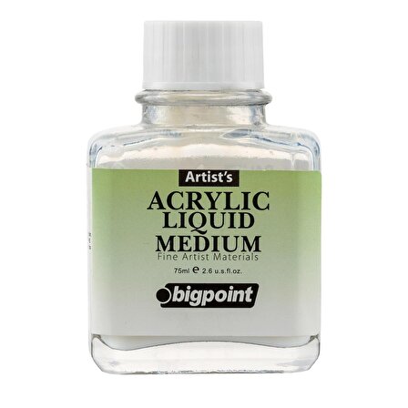 Bigpoint Akrilik Boya Likit Medyum 75 ml (Acrylic Liquid Medium)