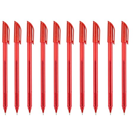 Bigpoint Tükenmez Kalem Master 1.0mm Kırmızı 10'lu Set