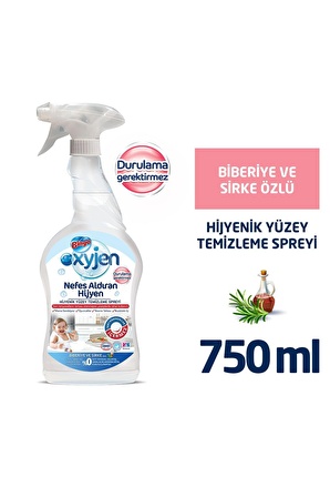 Bingo Biberiye Plastik Sprey Sirkeli Yüzey Temizleyici 3x750 ml 