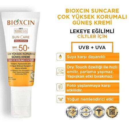 Bioxcin Sun Care Çok Yüksek Korumalı Lekeli Ciltler İçin Güneş Kremi Spf 50+ 50 ml