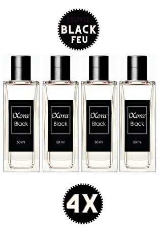 Black Feu (4 adet) Erkek Parfüm 50 ml Edp