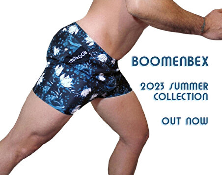 Boomenbex Blue Roses Mayo Şort - Yeni Sezon