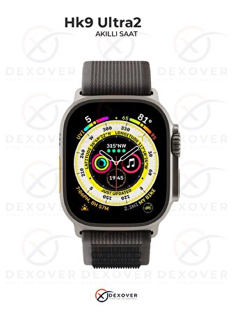 Bluetooth Akıllı Saat Nabız & Tansiyon Ölçer Arama Özellikli İos & Anroid Orijinal HK9 Smart Watch