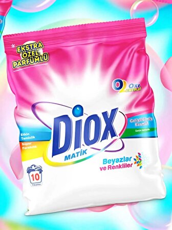 Diox Matik Beyaz Ve Renkli için Toz Çamaşır Deterjanı 3.5 Kg