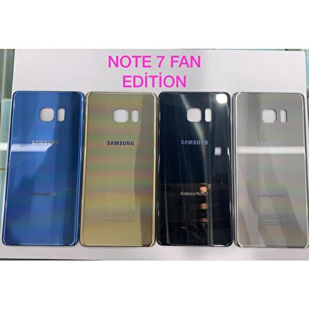 Gmr Samsung Galaxy Note 7 Fan Edition Pil Kapağı siyah