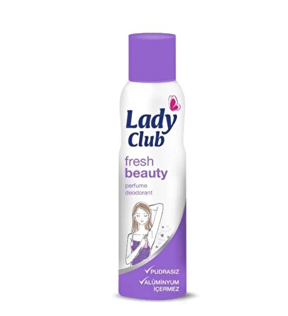 LADY CLUB Parfüm Deo Fresh Beauty 150 ml