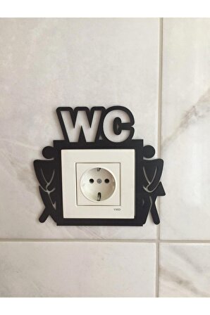 Dekorasyon Tuvalet Priz Çerçevesi
