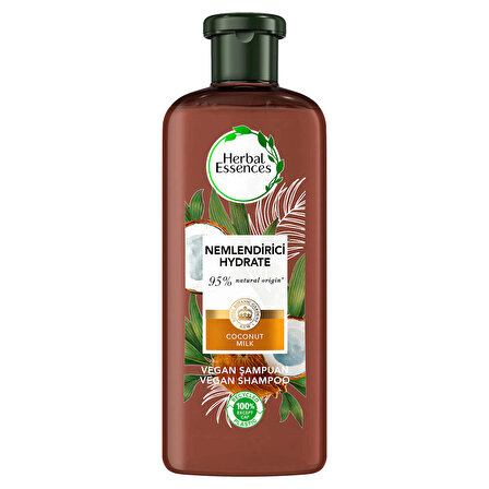 Herbal Essences Şampuan  Nemlendirici  Hindistan Cevizi Sütü 400 ml