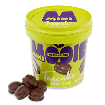 Mooie Teacake Sütlü Çikolata Kaplamalı  Marshmallowlu Bisküvi 280 gr