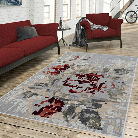Dijital Baskı Yıkanabilir Kaymaz Taban Salon Halısı Ve Yolluk RVG0355