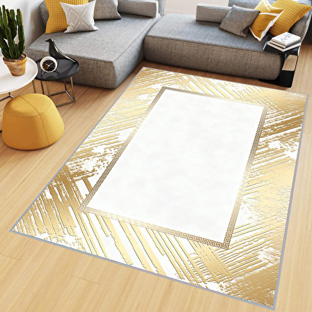 Dijital Baskı Yıkanabilir Kaymaz Taban Salon Halısı Ve Yolluk RVG0487