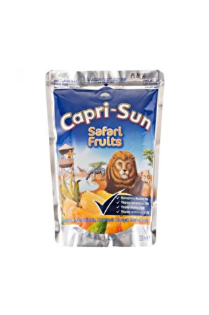 Caprisun Safari Fruits 200 Ml 20 Adet