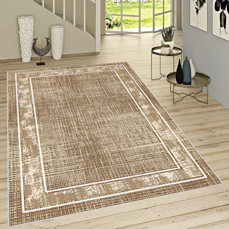 Dijital Baskı Yıkanabilir Kaymaz Taban Salon Halısı Ve Yolluk RVG0742