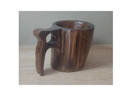 Kuksa, Ceviz Ağacı, El Oyması, 200 ml