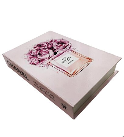 Dekoratif Kitap Kutusu Hediyelik Açılabilir Kutu Ev Dekoru Lovely Home Decor Book Box Chanel Paris