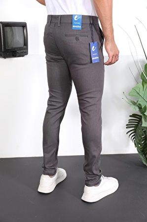 Slim Fit Chino Keten Pantolon