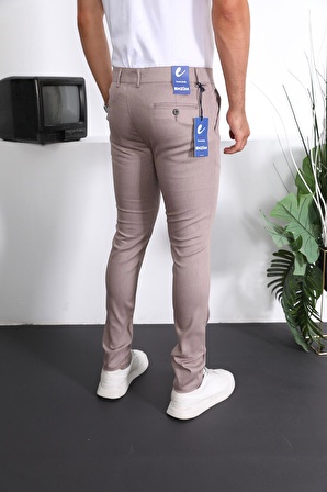 Slim Fit Chino Keten Pantolon