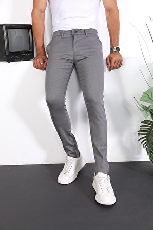 Slim Fit Chino Keten Pantolon