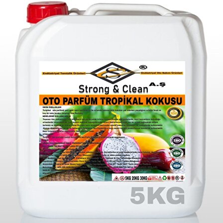 Oto Parfüm Tropikal Kokulu 5 Kg