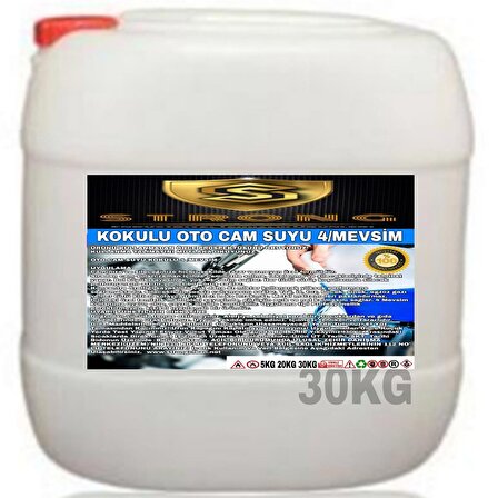 Strong Kokulu Oto Cam Suyu 30 Kg