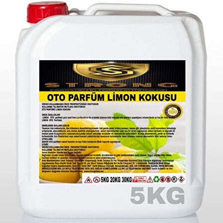 Strong Oto Parfüm Limon 5 Kg
