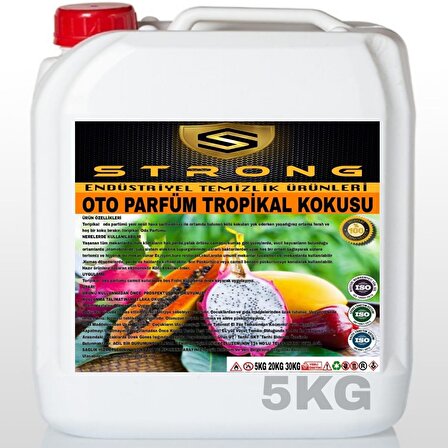 Strong Oto Parfüm Tropikal 5 Kg
