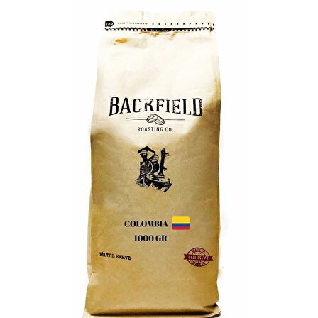 Backfield Roasting Co . Colombia Supremo Çekirdek Kahve 500gr.