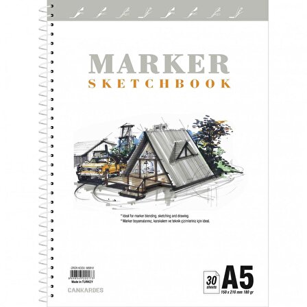 Copic Marker Defteri Sketchbook A5 30 Yaprak
