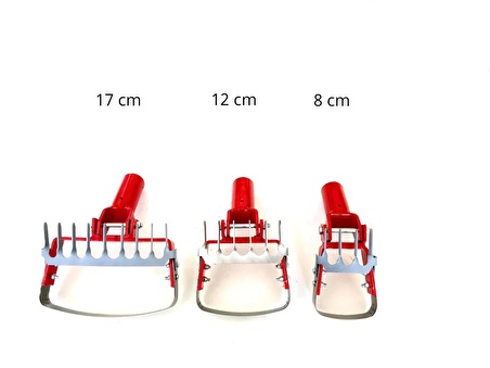 Devribel Çapa 12 cm Tırmıklı Saplı Yabani Ot Temizleme El Çapası