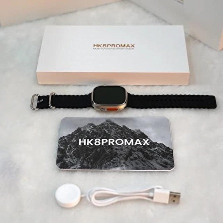 HK8 Pro Max Ultra Süper Amoled Ekran 49mm Akıllı Saat