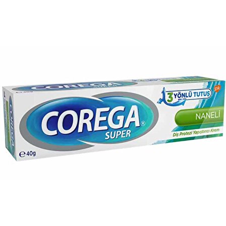 Corega Super Diş Protezi Yapıştırmaya Yardımcı Krem 40 gr