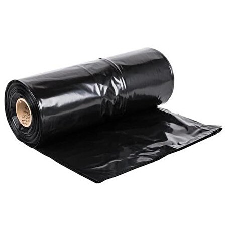 Niceplast Jumbo Çöp Torbası Poşeti - 2 Kat - Siyah - 400 Gr. - 80x110 Cm. -10 Adetlik 10 Rulo