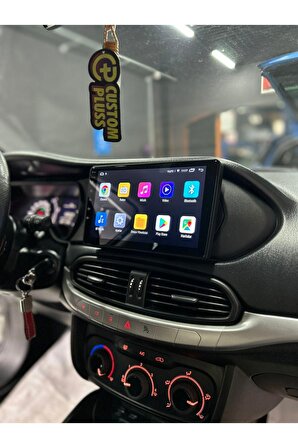 Fiat Egea Çerçeveli Android 12 Multimedya Carplay 2GB RAM+32GB HDD Navgiasyon Ekran
