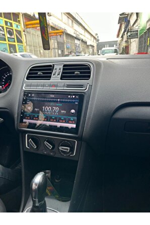 Volkwagen Polo Çerçeveli Android 12 Multimedya Carplay 2GB RAM+32GB HDD Navigasyon Ekran