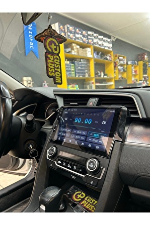 Honda FC5 Çerçeveli Android 12 Multimedya Carplay 4GB RAM+64GB HDD Navigasyon Ekran