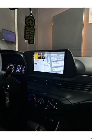 Hyundai İ20 Bayon 2021-2023 Çerçeveli Android 12 Multimedya Carplay 2GB RAM+32GB HDD Navgiasyon Ekran