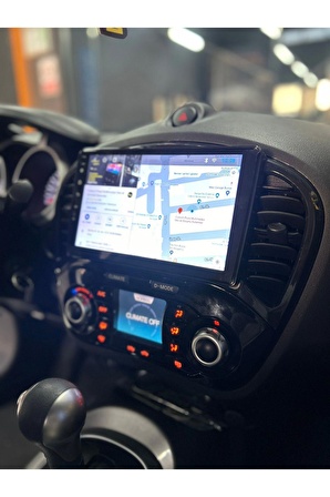 Nissan Juke Çerçeveli Android 12 Multimedya Carplay 2gb Ram 32gb Hdd Navigasyon Ekran