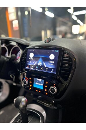 Nissan Juke Çerçeveli Android 12 Multimedya Carplay 4GB RAM+64GB HDD Navigasyon Ekran