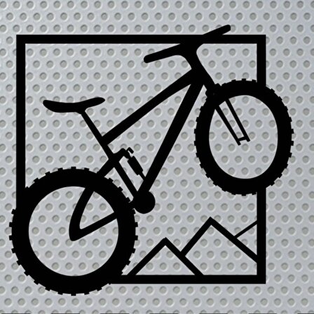 Catline Muhteşem Bisiklet Temalı Lazer Kesim Ahşap Tablo - Özgürlüğün Ruhunu Evinize Taşıyın