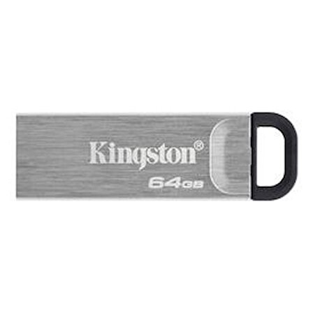 64 GB USB3.2 KINGSTON DATATRAVELER KYSON SIYAH/GRI (DTKN/64GB)
