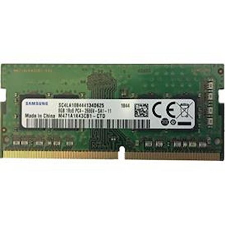 8 GB DDR4 2666MHz SAMSUNG SODIMM KUTUSUZ (M471A1K43DB1-CTD)
