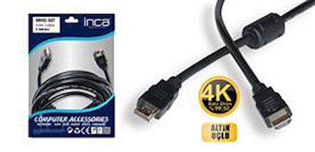INCA (IMHD-50T) V1.4 ALTIN UCLU 5MT HDMI KABLO